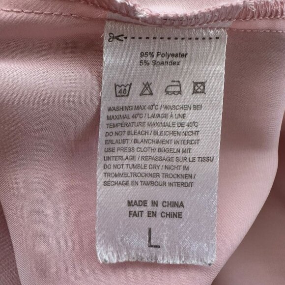 Avid Love Vintage Slip Skirt in Baby Pink Size Large - Picture 6 of 6